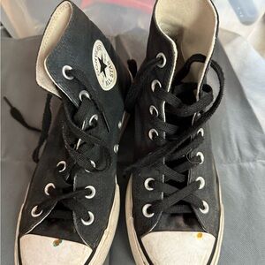 Converse Black High-Top Sneakers Classic Design